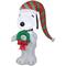 3.5ft. Airblown® Inflatable Snoopy with Wreath